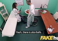 Fake Hospital Double helping of cum for sexy Spanish student