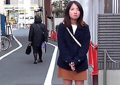 Japanese Plumper Teases Camera