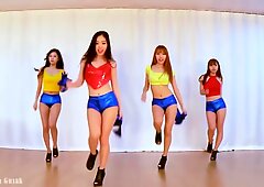 Waveya 한국인 댄서 화려한 편집 (소리 없음)